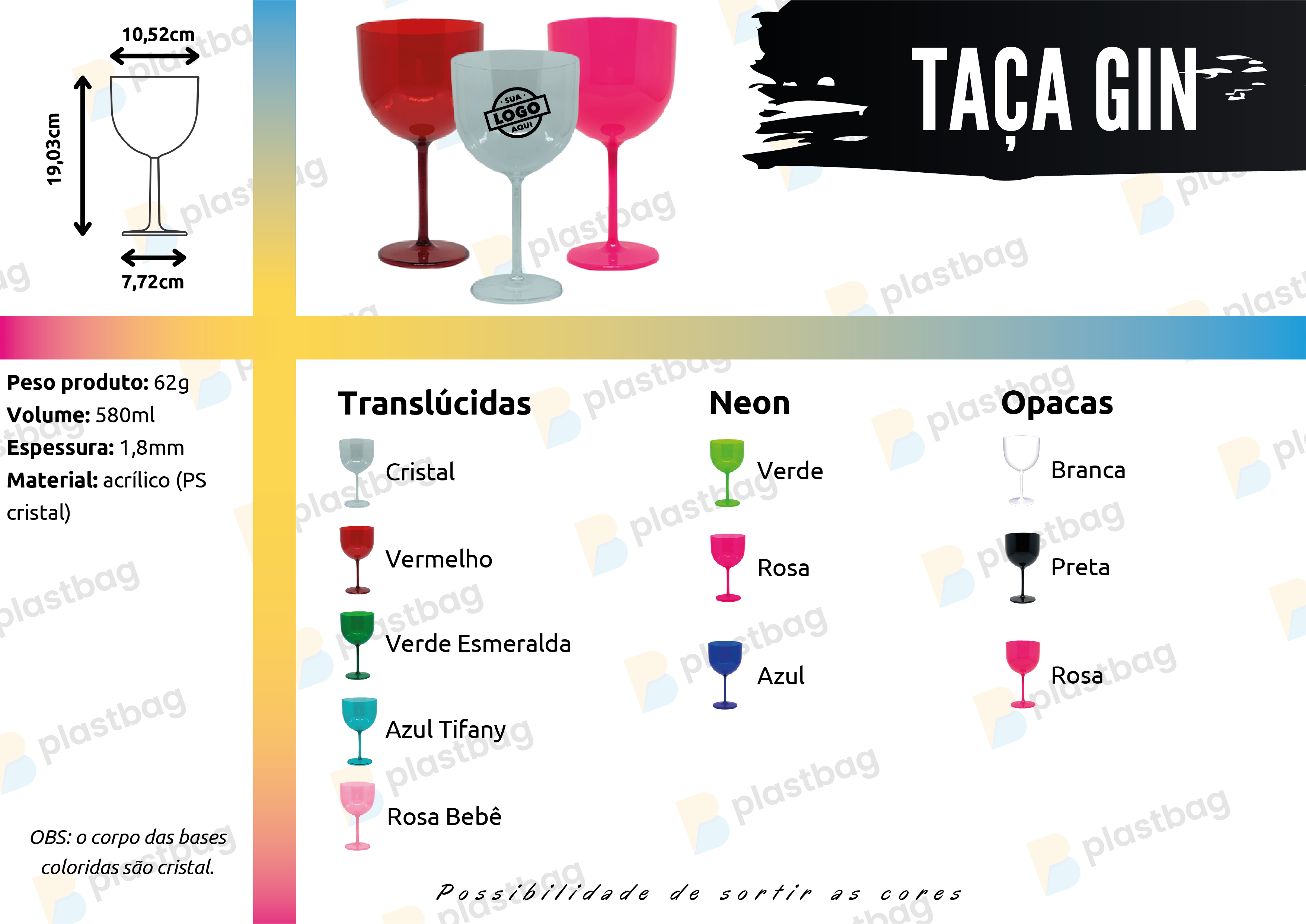 Taça de Gin Personalizada
