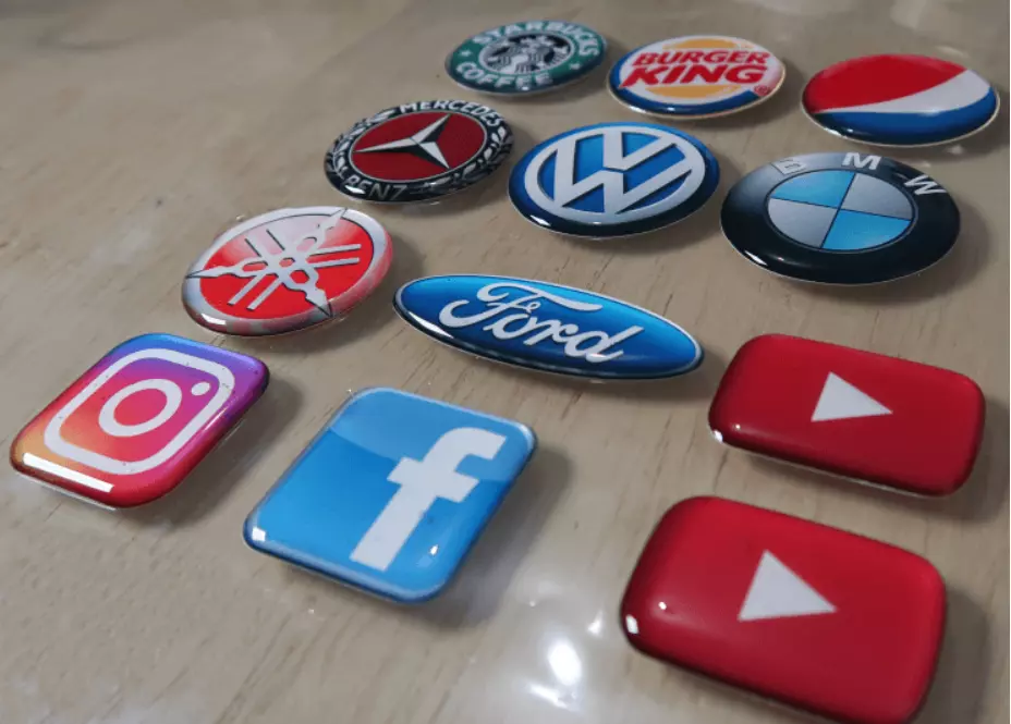 Adesivos Resinados Personalizados