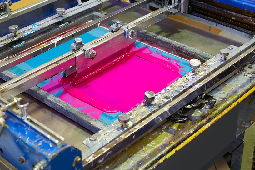 O que é serigrafia ou silk-screem?